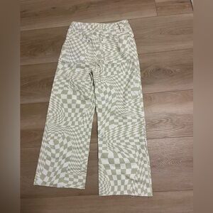 RSQ straight leg jean with a little flare at bottom.